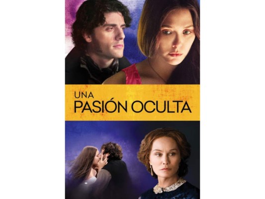 Una pasión oculta (2013). Nos traslada a un mundo donde un fantasma de un marido asesinado, regresa en la búsqueda de su esposa y su amante. En esta comparte el protagónico con Elizabeth Olsen, Tom Felton y Jessica Lange <br/>