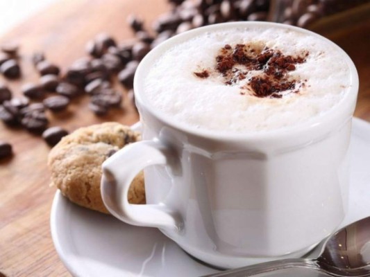 Capuchino de rompopo.
