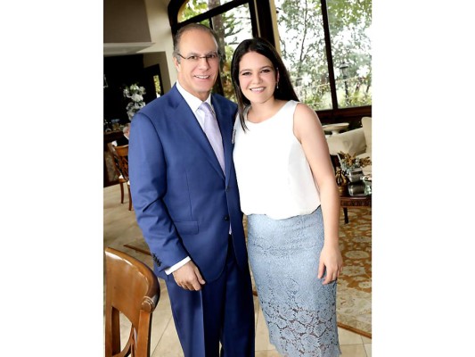 La boda civil de Nelson Valencia y Soad Facussé