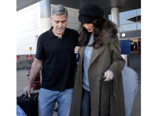 Clooney no elegirá los nombres de sus hijos