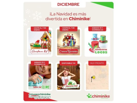 Te traemos las actividades que tendrá el Museo Chiminike en diciembre