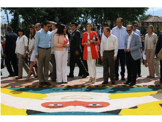 ¡Reina Letizia en Comayagua!