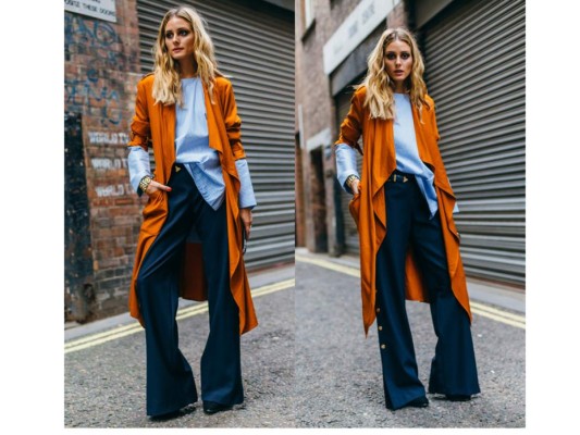 Olivia Palermo moderniza los Track Pants