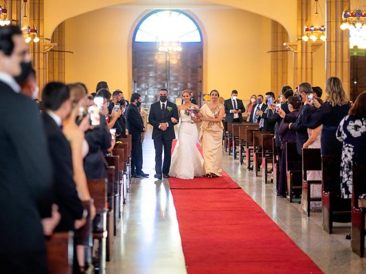 La boda de Leonor Ivette Ortega y Fernando Antonio Aguilar