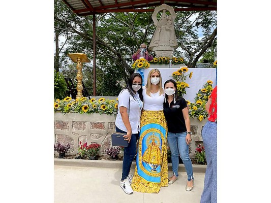Bendición de la capilla abierta dedicada a la Caridad del Cobre