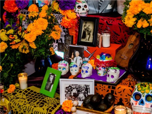 Inauguración de 'Altar de muertos' Hotel Marriott en Tegucigalpa