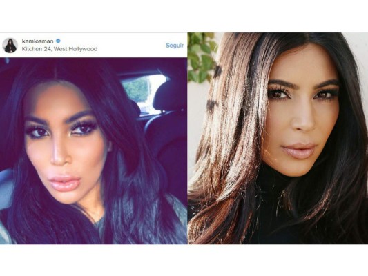Kamilla Osman parecido con Kim Kardashian