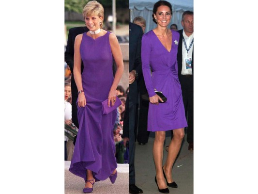 Kate Middleton se inspira en Diana