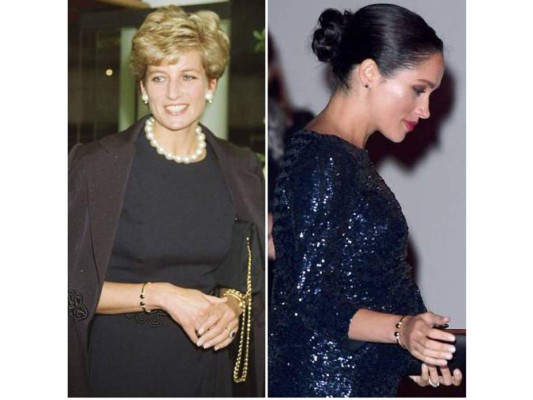 Las joyas de Lady Di que ha usado Meghan Markle