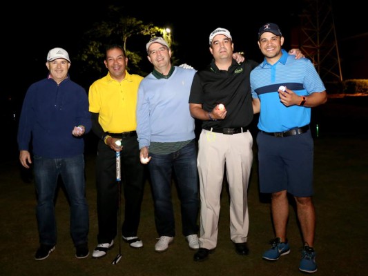 Enrique Alvarez, Chibly Salamé, Juan Carlos Alvarez, Eduardo Alvarez y Miguel Flores