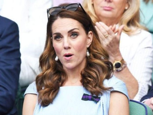 Las caras de Kate Middleton en la final de Wimbledon