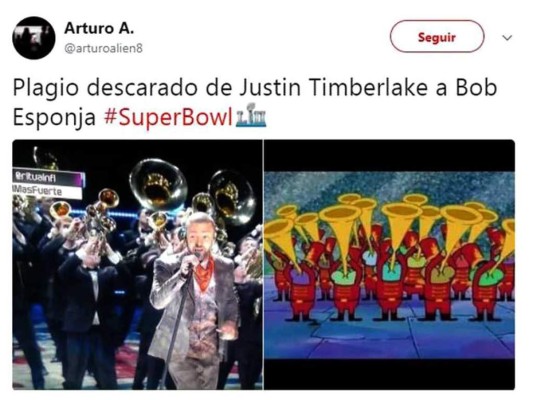 Lluvia de Memes en el Halftime Show del Super Bowl 52