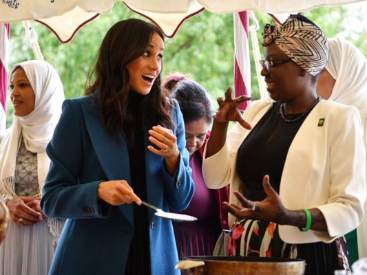 Meghan Markle ofrece su primer evento oficial