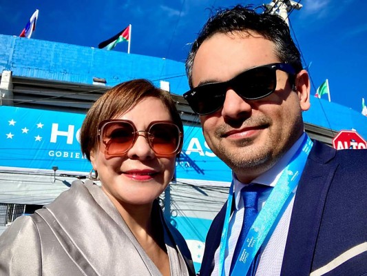Maribel Lieberman y Mario Ramos