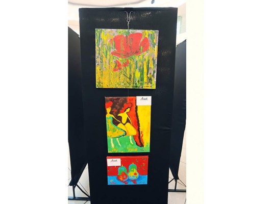 Exposición artística y pintura en vivo en Mall Multiplaza   