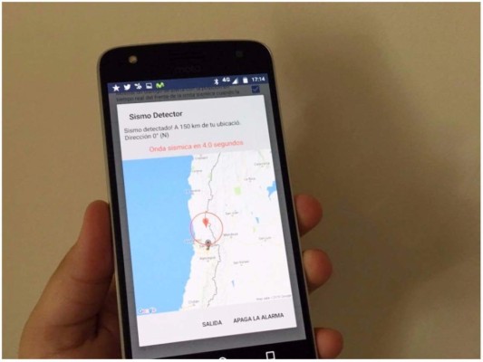 Aplicaciones para recibir alertas sísmicas