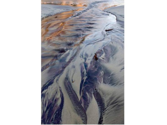 Púrpura: Pfeiffer Beach en California