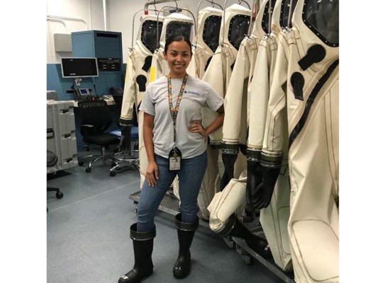 Ashley Chinchilla la hondureña que trabaja en la NASA