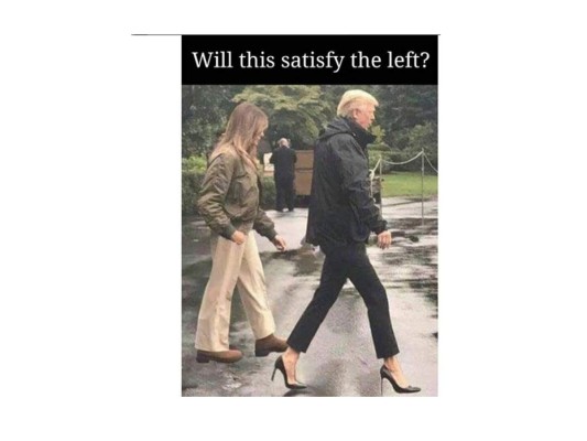 Los mejores memes de los stilettos de Melania Trump