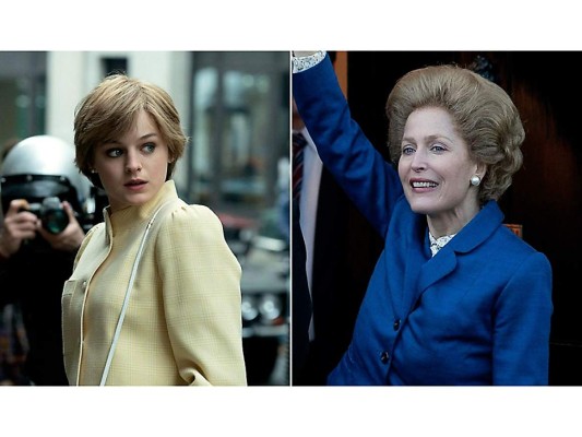 Los nuevos personajes. La expectativa del público se concentra en la esperada aparición de Lady Di, que por ser uno de los personajes más carismáticos de la historia moderna supone un reto para la actriz Emma Corrin, la elegida para este papel. También debuta esta temporada la actriz Gillian Anderson, quien se pone en la piel de otro icono británico: Margaret Thatcher.