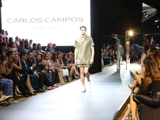 Inspiración Cuba en pasarela de Carlos Campos