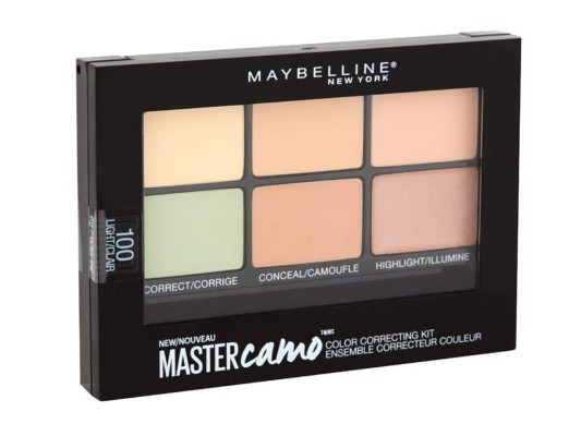 Piel libre de imperfecciones con el kit corrector Master Camo, un set de varios tonos permitirá que ocultes ojeras, espinillas y otros problemas en la piel de tu rostro con una cobertura media.
