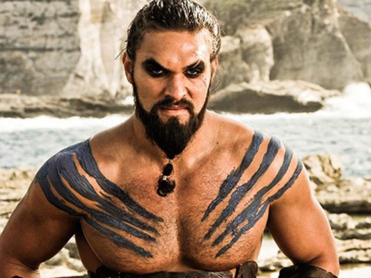 Las escenas de sexo especialmente como Khal Drogo le resultan sumamente incomodas
