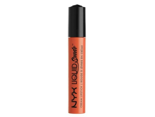 Liquid Suede Cream Lipstick de NYX Cosmetics es perfecto para las que buscan una textura cremosa y un acabado mate en los labios. Disponible en 12 colores.