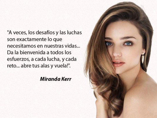 Miranda Kerr en frases