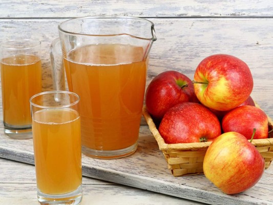 Jugo de manzana