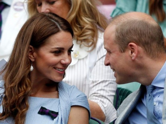 Las caras de Kate Middleton en la final de Wimbledon