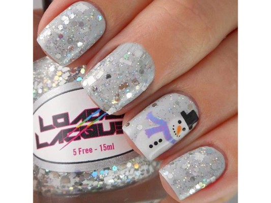 El turno de las uñas en navidad