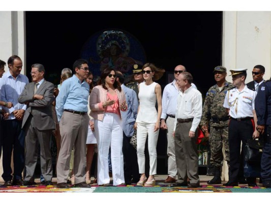 ¡Reina Letizia en Comayagua!