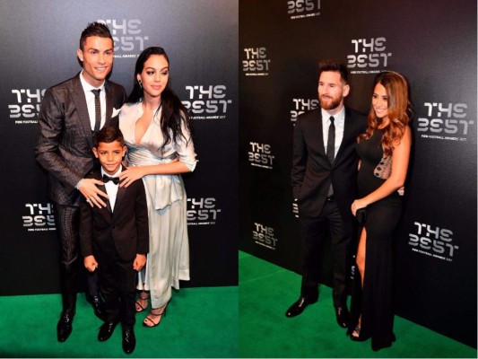 Georgina Rodríguez y Antonela Roccuzzo las favoritas en The Best awards  