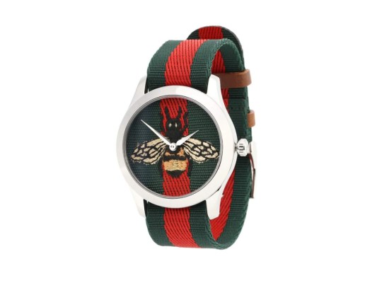 Reloj con motivo de abeja by Gucci