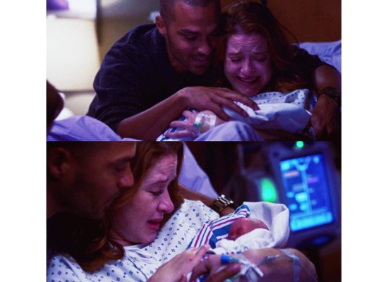 Hijo de Jackson y April<br/>La bienvenida y despedida del bebé de esta pareja rompió el corazón de todos los fanáticos de la serie.<br/>
