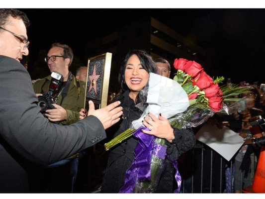 Selena Quintanilla en el Paseo de La Fama de Hollywood