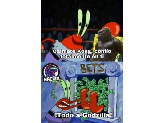 ¡Los mejores memes de Godzilla vs Kong!