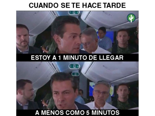 La despedida de Peña Nieto en memes