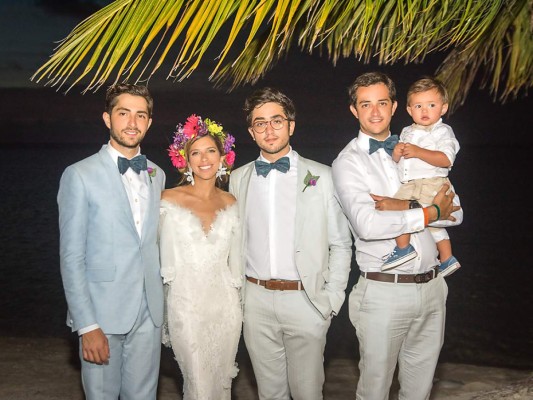 Boda de Dharya Williams y Roberto Kattán