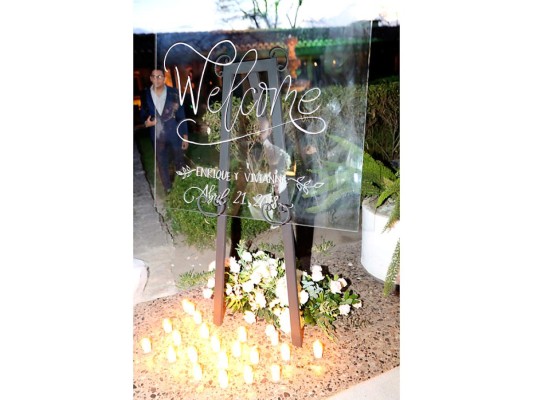 Recepción de la boda Vivianne Alvarado y Enrique Álvarez