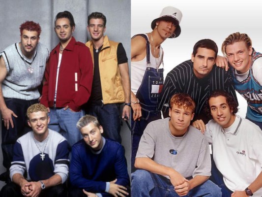 ¡NSYNC y Backstreet Boys bailan juntos en un video!