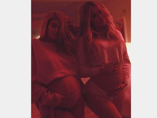 El proceso de la #BabyBump de Kylie Jenner   