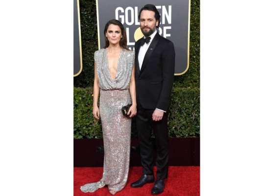 LOS ANGELES, CA - JANUARY 27: Matthew Rhys and Keri Russell attend the 25th Annual Screen ActorsÃÂ Guild Awards at The Shrine Auditorium on January 27, 2019 in Los Angeles, California. (Photo by Jon Kopaloff/Getty Images)