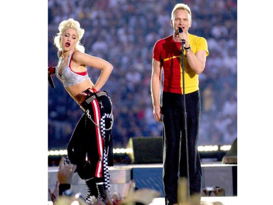 Sting, Shania Twain y No Doubt (2003)