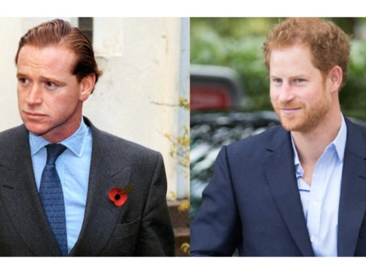 5 fotos que te mostraran los parecidos entre el Principe Harry y James Hewitt