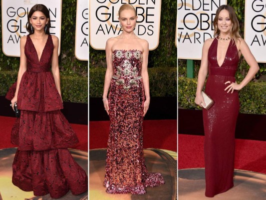 Zendaya, Kate Bosworth en Dolce & Gabbana y Olivia Wilde en Michael Kors Collection