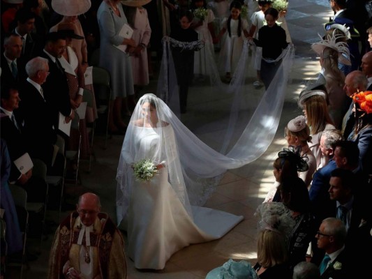 El Príncipe Harry de Inglaterra se casó con la actriz estadounidense Meghan Markle
