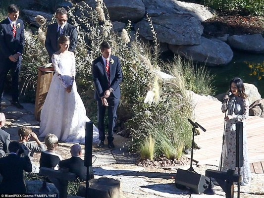 Así lució Allison Williams el día de su boda