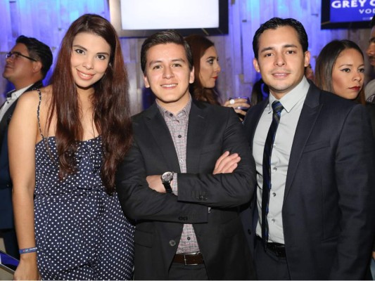 Heileen Bonilla, Rodrigo López y Roberto Miranda
